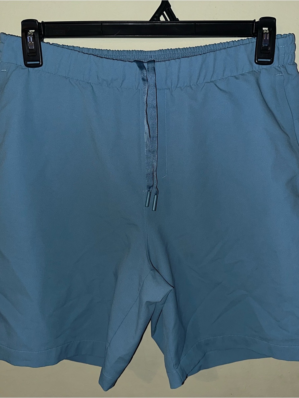 lululemon athletica Men's Light Blue Athletic Drawstring Shorts